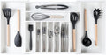 Premium Silverware Flatware and Utensil Organizer - Expandable Bamboo