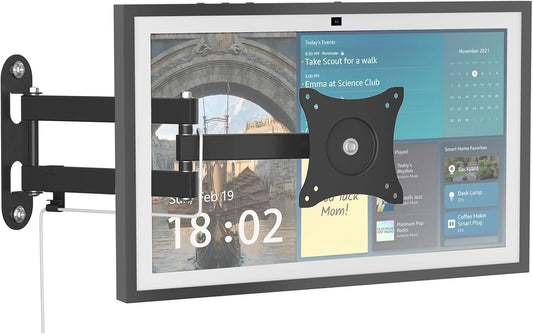 Wall Mount for Echo Show 15/21 with Full Motion Features