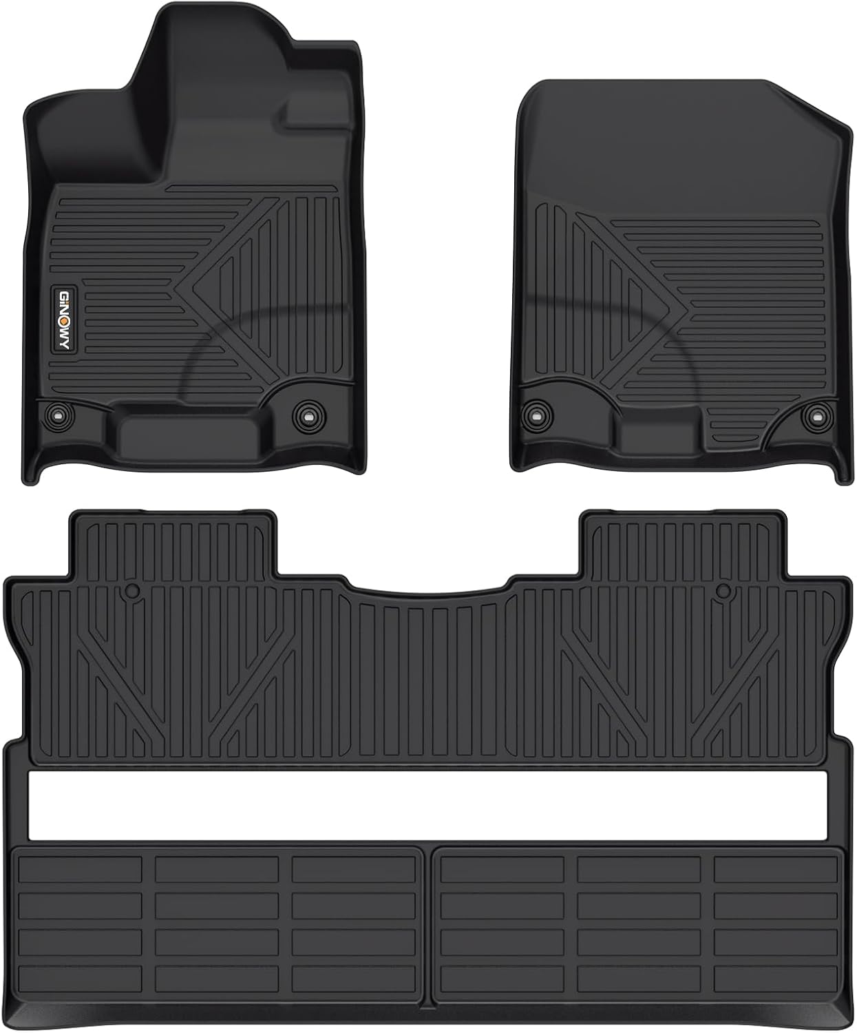 Custom Fit TPE Floor Mats for Honda Ridgeline 2017-2025