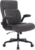Executive Office Chair Ergonomic PU Leather Chair - Supportive Comfort