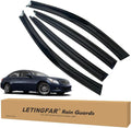 Window Visors Rain Guards for Infiniti G35 & G37 2007-2015 - Wind