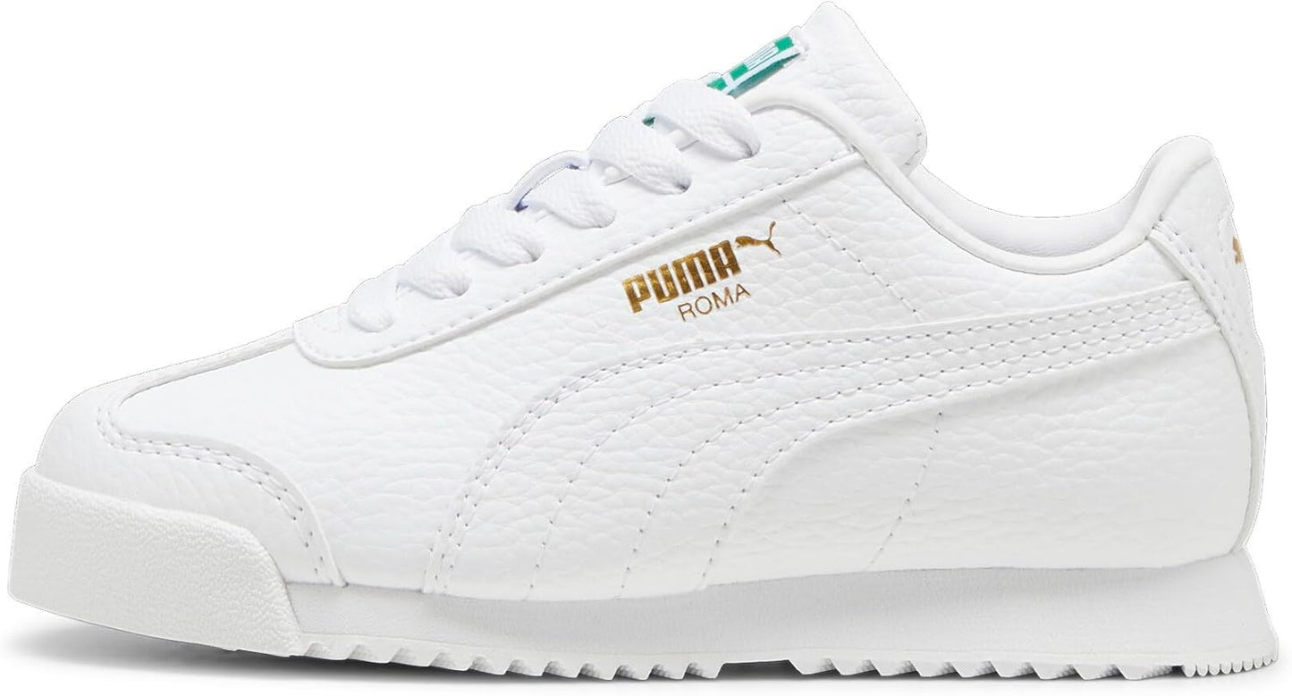 PUMA Unisex-Child Roma Sneaker: Timeless Comfort for Kids