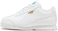 Unisex-Child Roma Sneaker - All-Leather Kids Trainer
