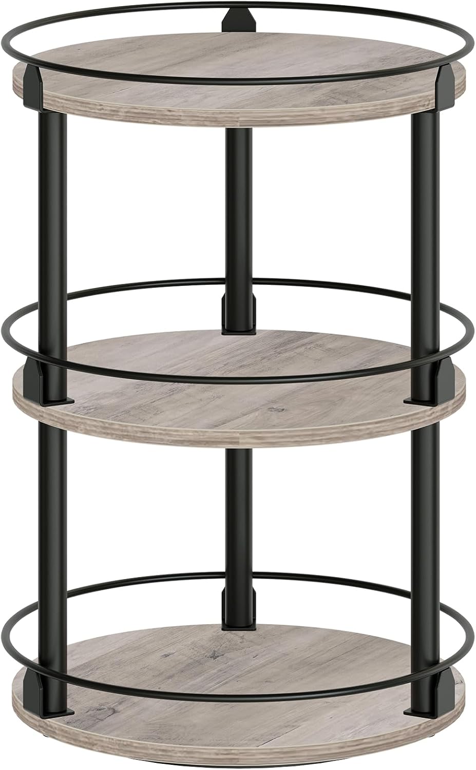 3-Tier Lazy Susan Organizer for Kitchen and Countertop Storage
