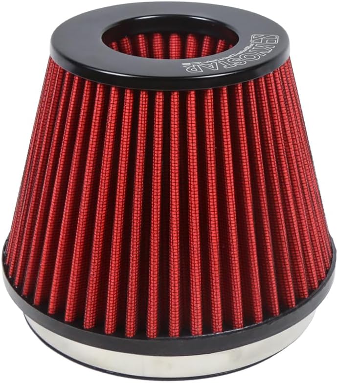Kyostar 6 Inch Cold Air Intake Cone Replacement Dry Air Filter