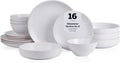 Stone Lain Lauren Stoneware 16-Piece Dinnerware Set - Rustic Everyday