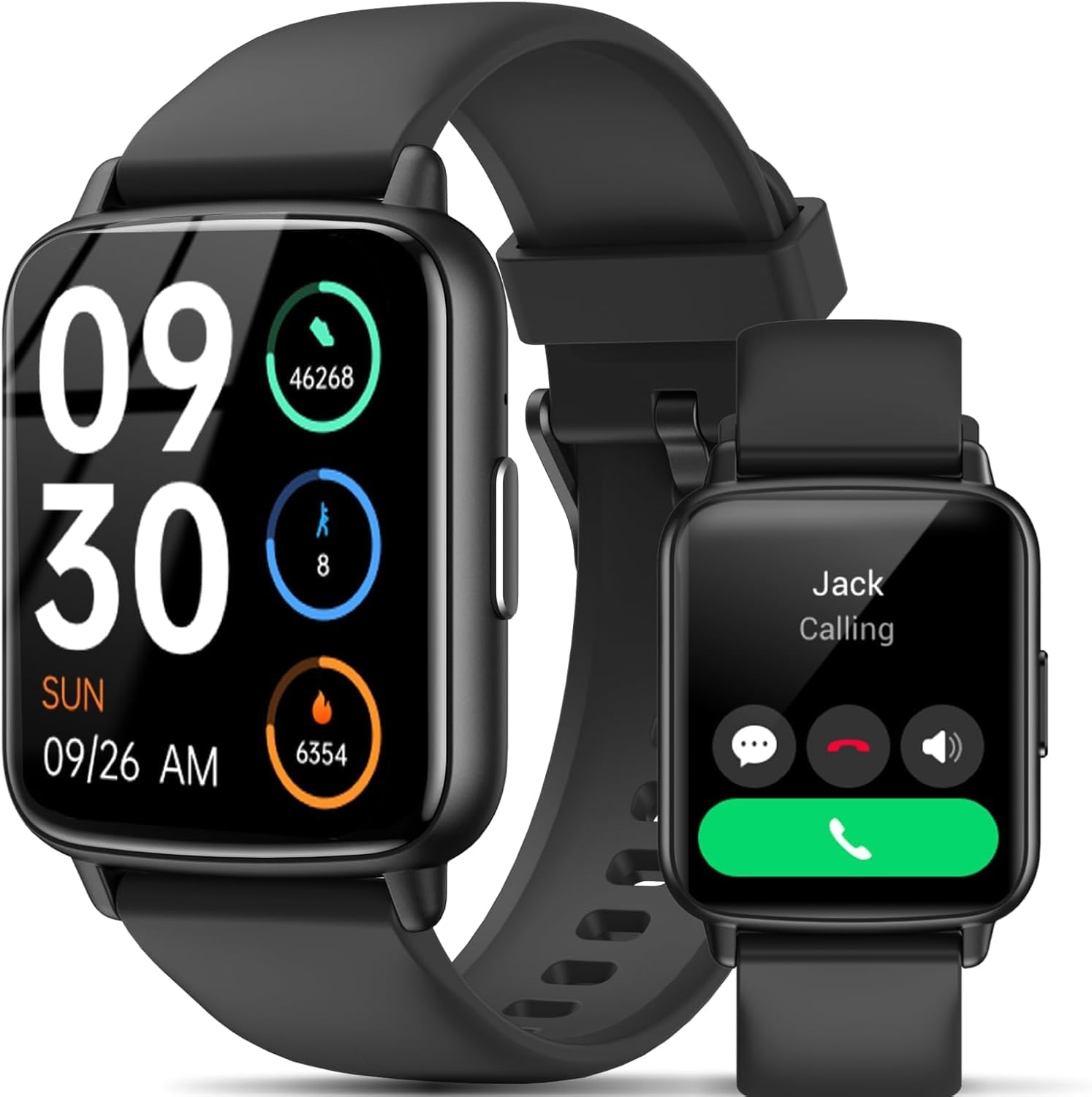 JeeJTek Smart Watch: 100+ Sport Modes, Calls, IP68, Heart/Sleep Monitor