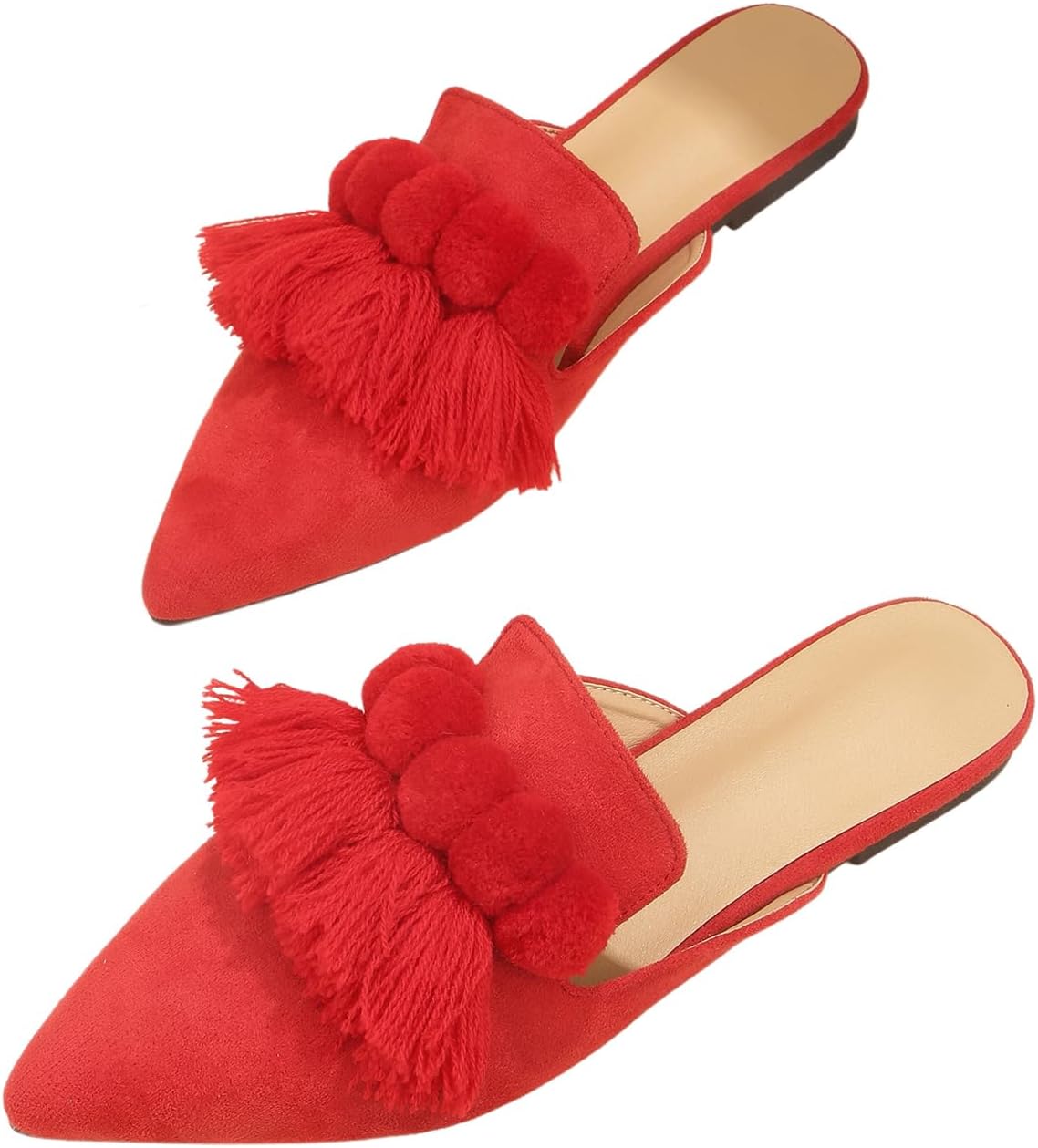 Stylish Verdusa Mules for Women - Comfortable Slip On Flats