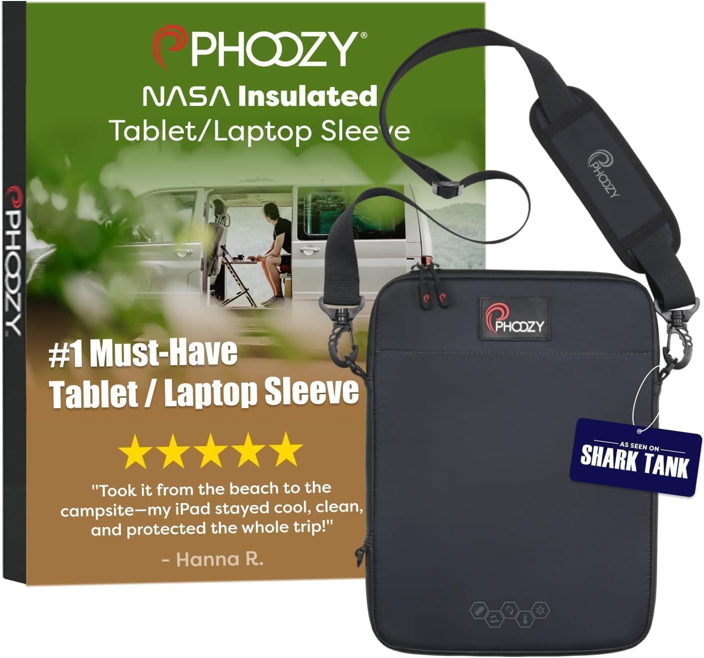 PHOOZY Thermal Insulated Tablet Case for iPad and Laptops
