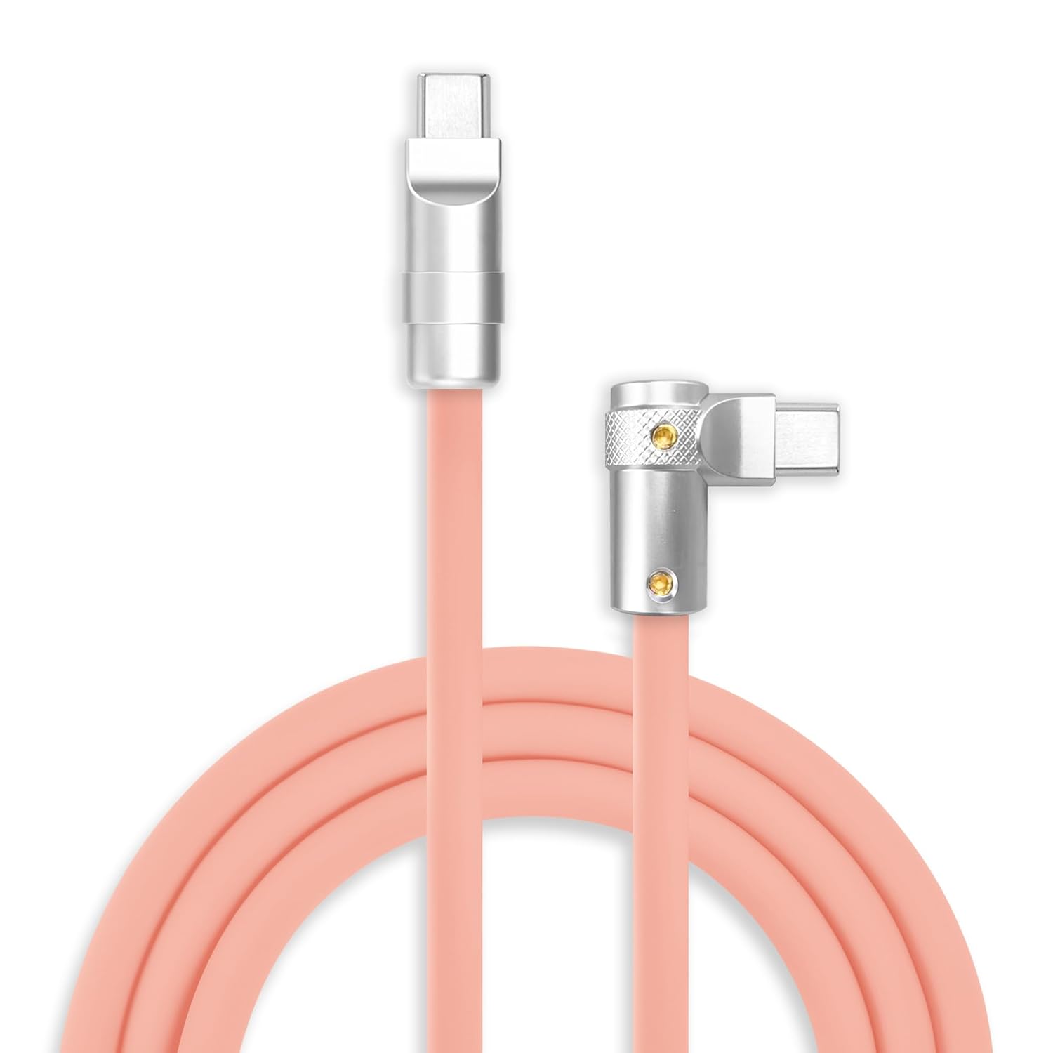 Chubbycable FlexElbow 90 Degree USB C Cable for Fast Charging