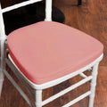 Dusty Rose Chiavari Chair Cushion Pad for Elegant Events