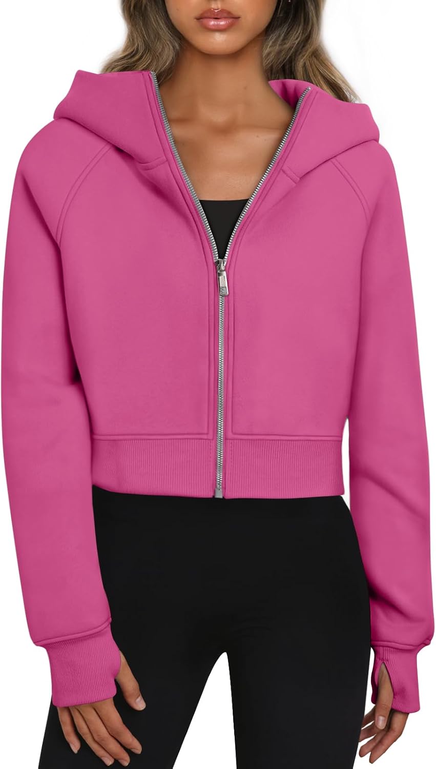 Trendy Queen Womens Zip Up Hoodies for Cozy Fall Outfits