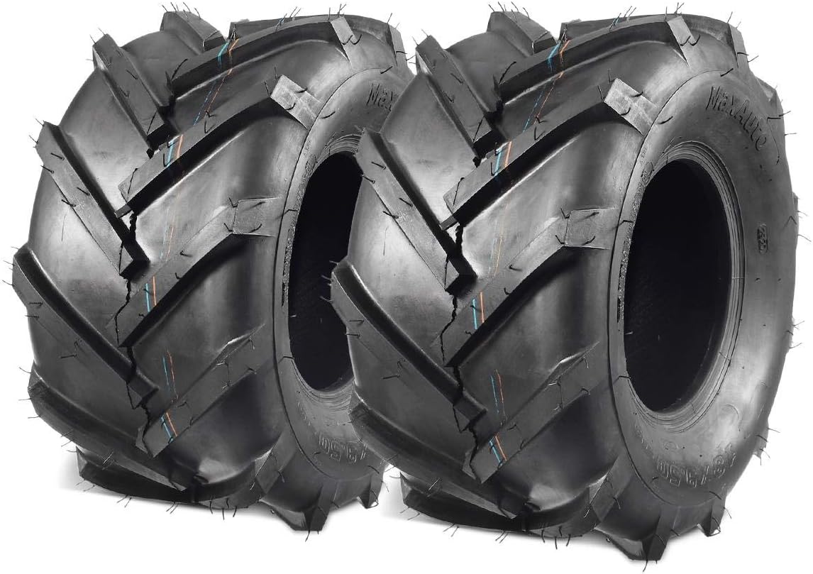 MaxAuto 18x9.50-8 Ag Farm Tractor Tires for Lawn Mowers