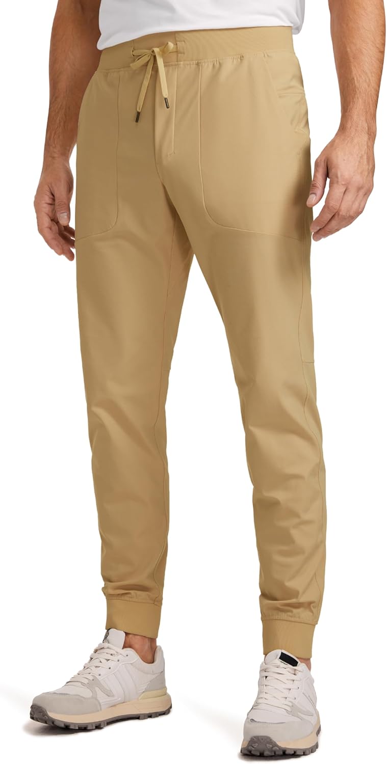 CRZ YOGA All Day Comfy Golf Joggers Pants for Men - Perfect Fit