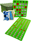 Regal Bingo Game Set - 50 Large Sliding Cards for Family Fun