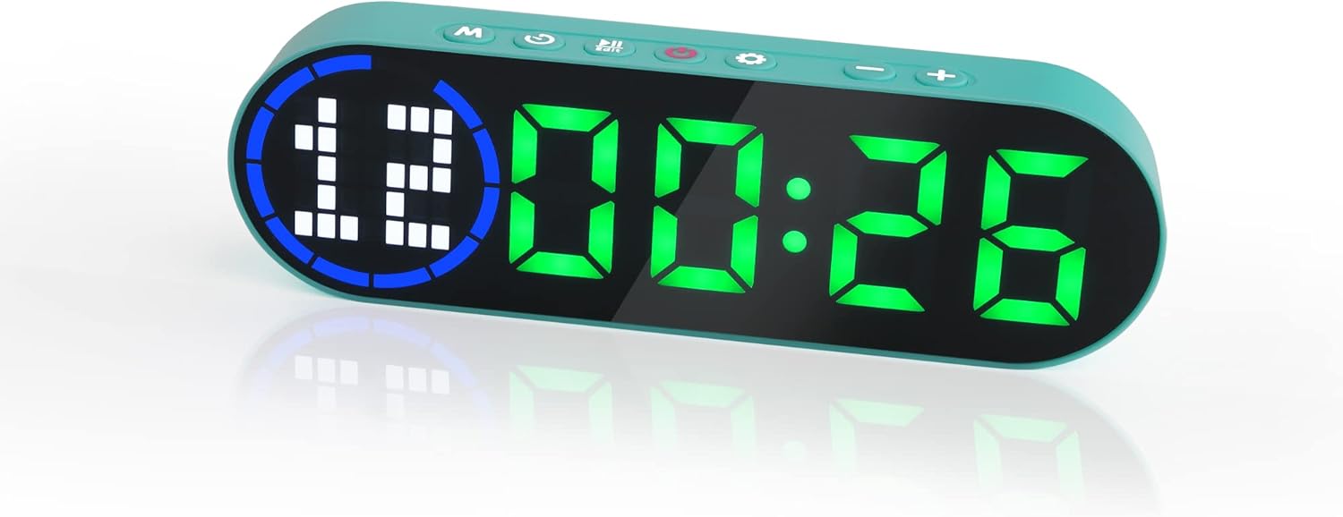 Portable Gym Timer for Home Gym Interval Training and Workouts