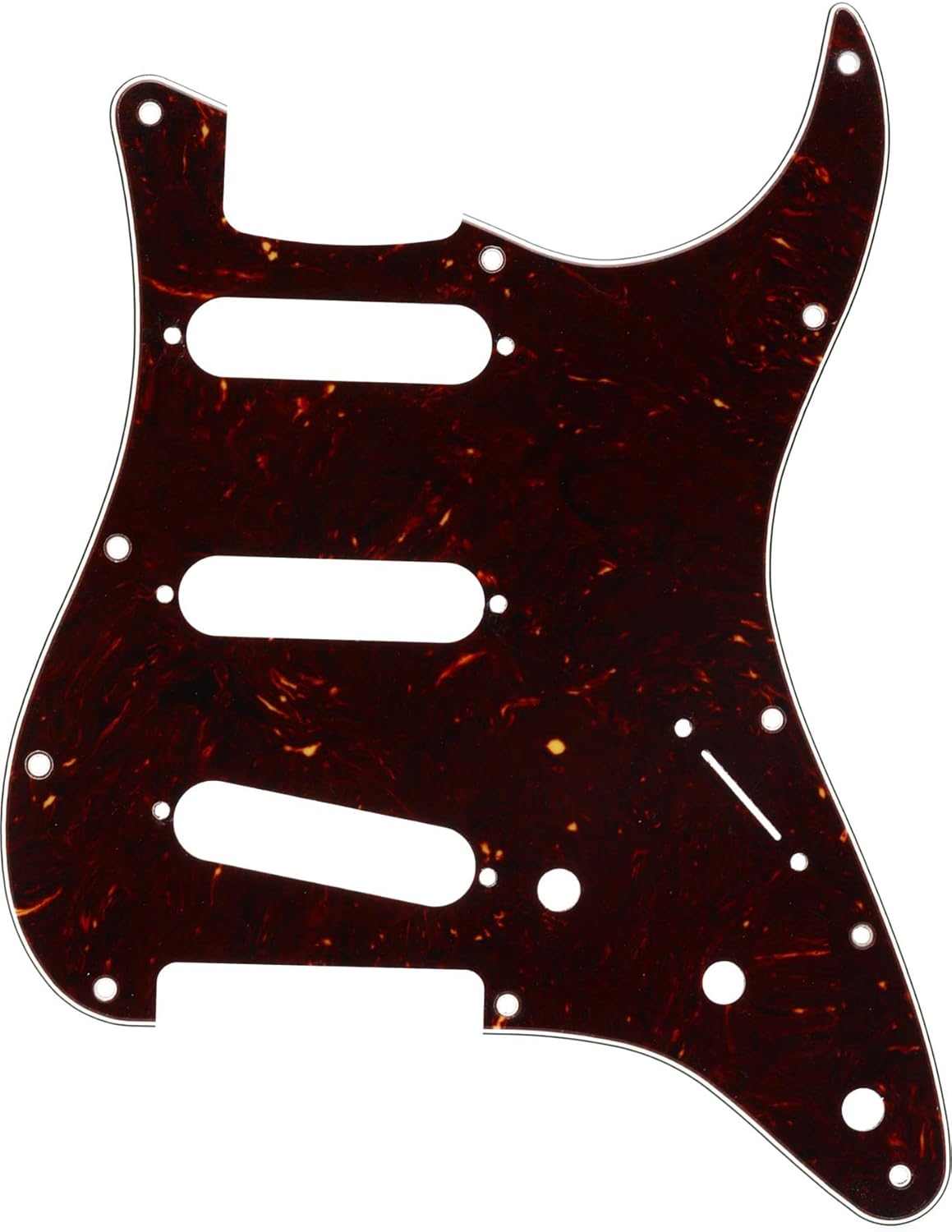 Fender Modern Pickguard for Stratocaster - Tortoise Shell Design