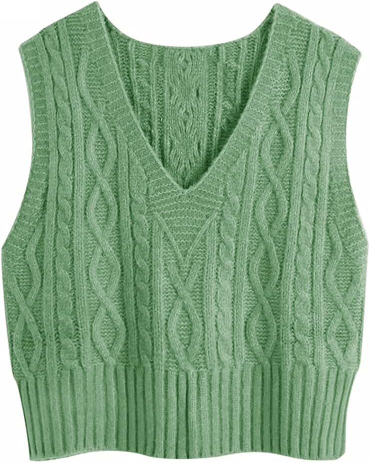 Aoysky Women's V-Neck Sweater Vest - Stylish & Comfortable Top
