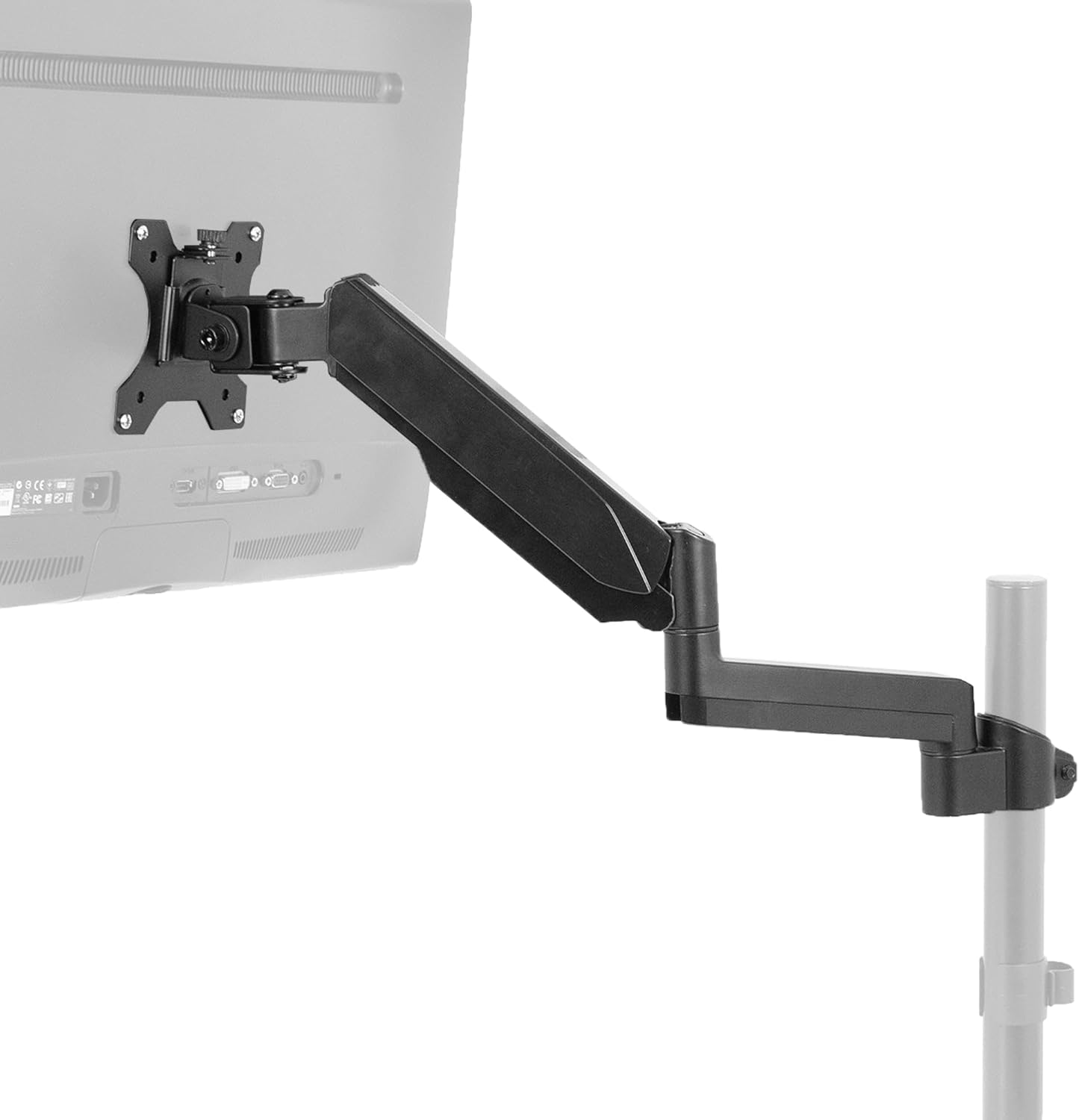 VIVO Fully Adjustable Single Monitor Arm for Desk Mount Stand