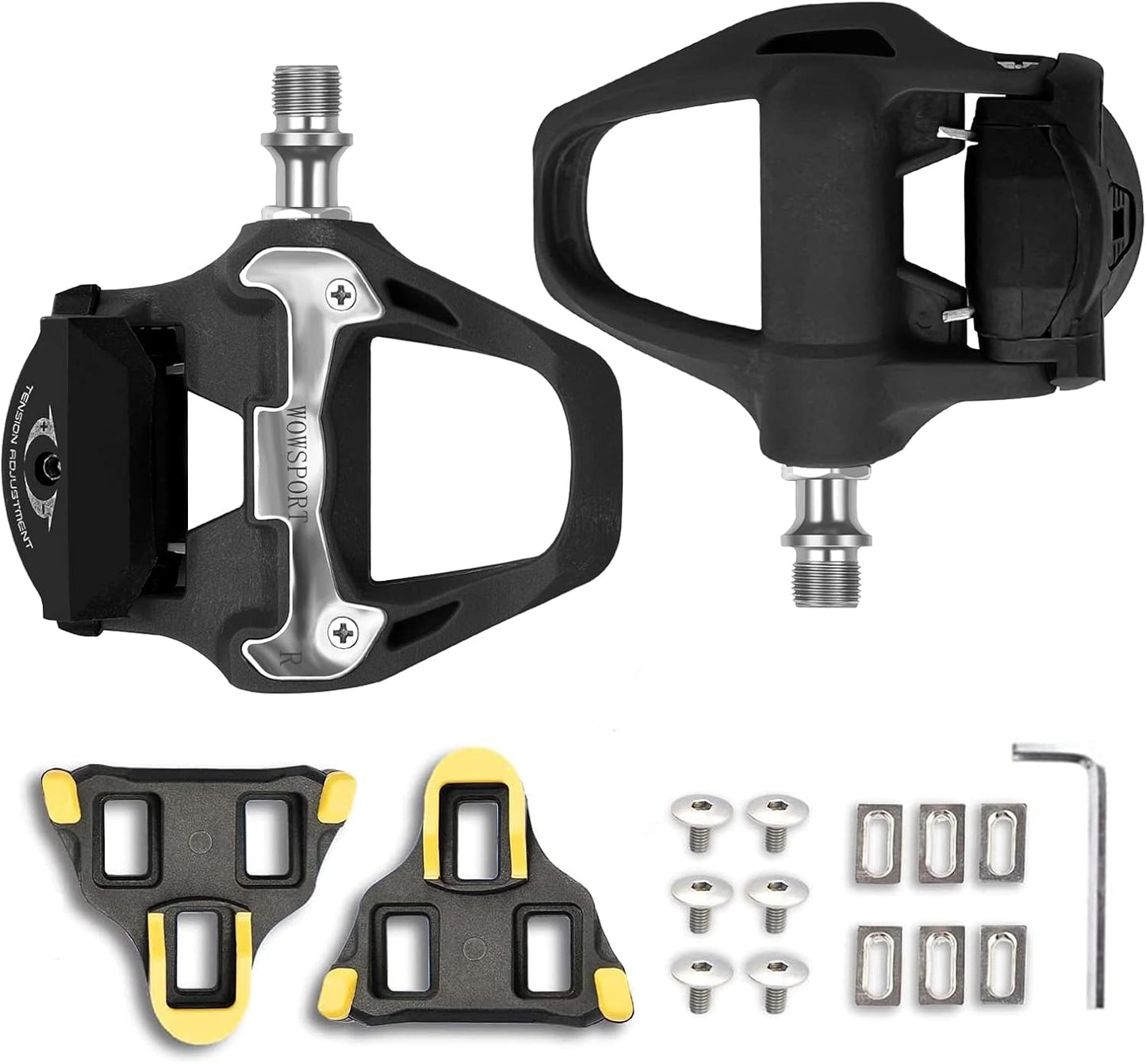 WOWSPORT SPD-SL Road Bike Pedals for Ultimate Performance