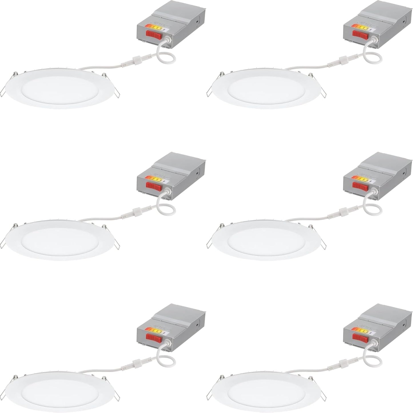 Juno LED Recessed Lights 6 Inch Round Wafer Downlight Review