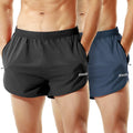 Men's 3 in Running Shorts with Zipper Pocket - Lightweight Performance