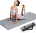 KEEP Yoga Mat 32 in Extra Wide 7mm Thick - Cushioned Non-Slip Mat