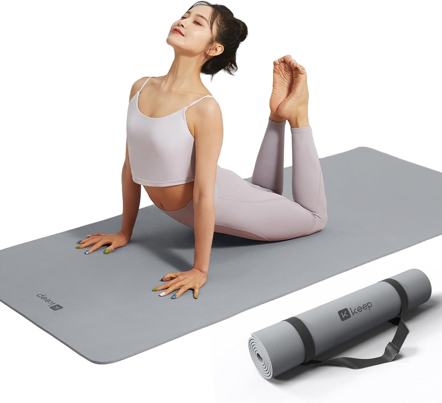 KEEP 32 Extra Wide Non-Slip Yoga Mat - Premium Eco-Friendly Fitness Essential