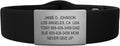 ROAD iD Official ID Bracelet - Wrist ID Elite Silicone Pin-Tuck