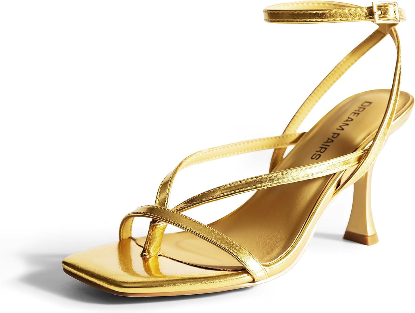 Stylish Low Kitten Heels for Women with Strappy Design