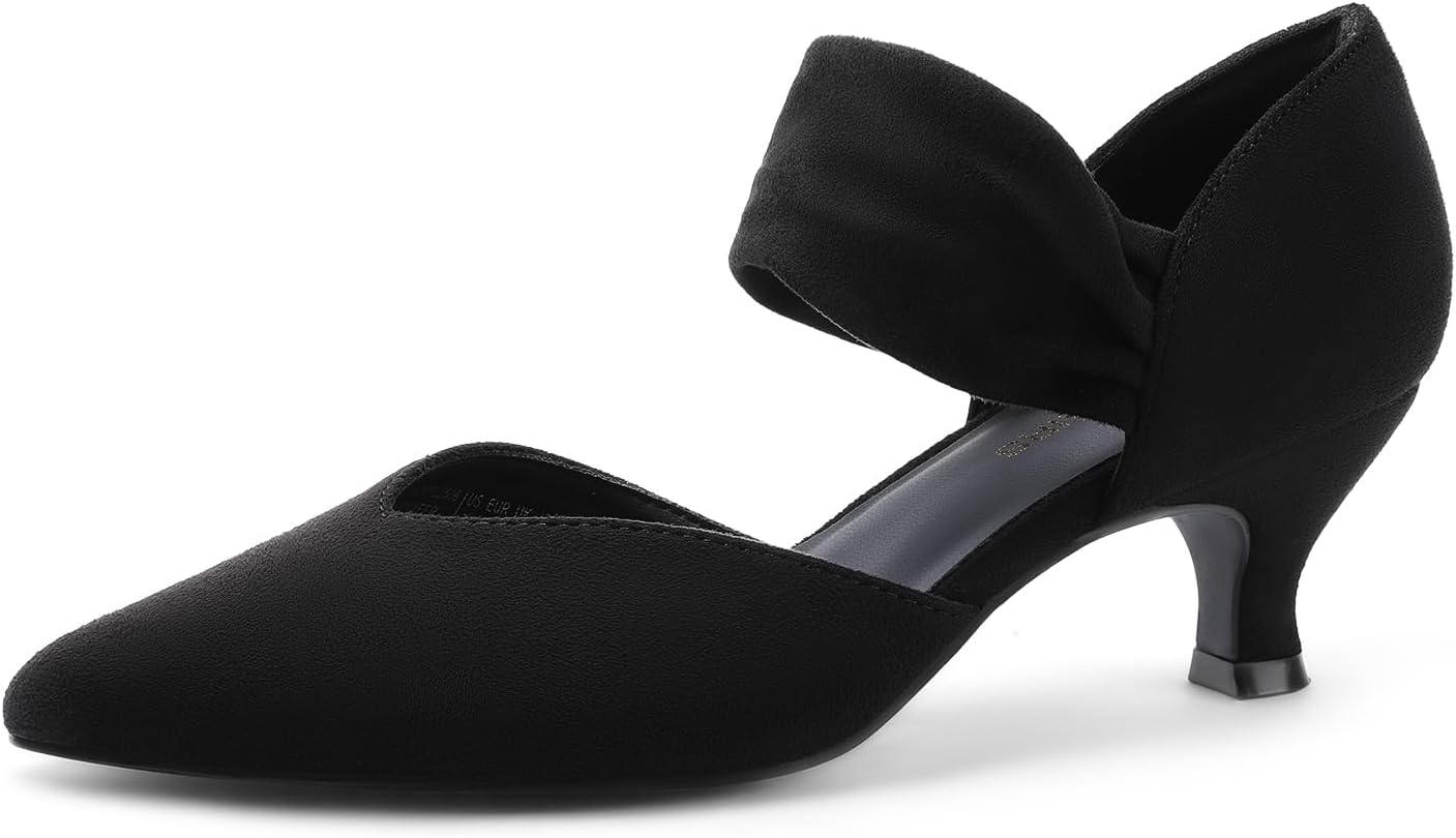 DREAM PAIRS Women's Kitten Heels for Elegant Dressy Occasions