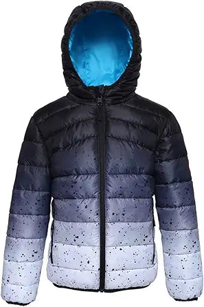 Rokka&Rolla Boys' Reversible Lightweight Puffer Jacket for Winter