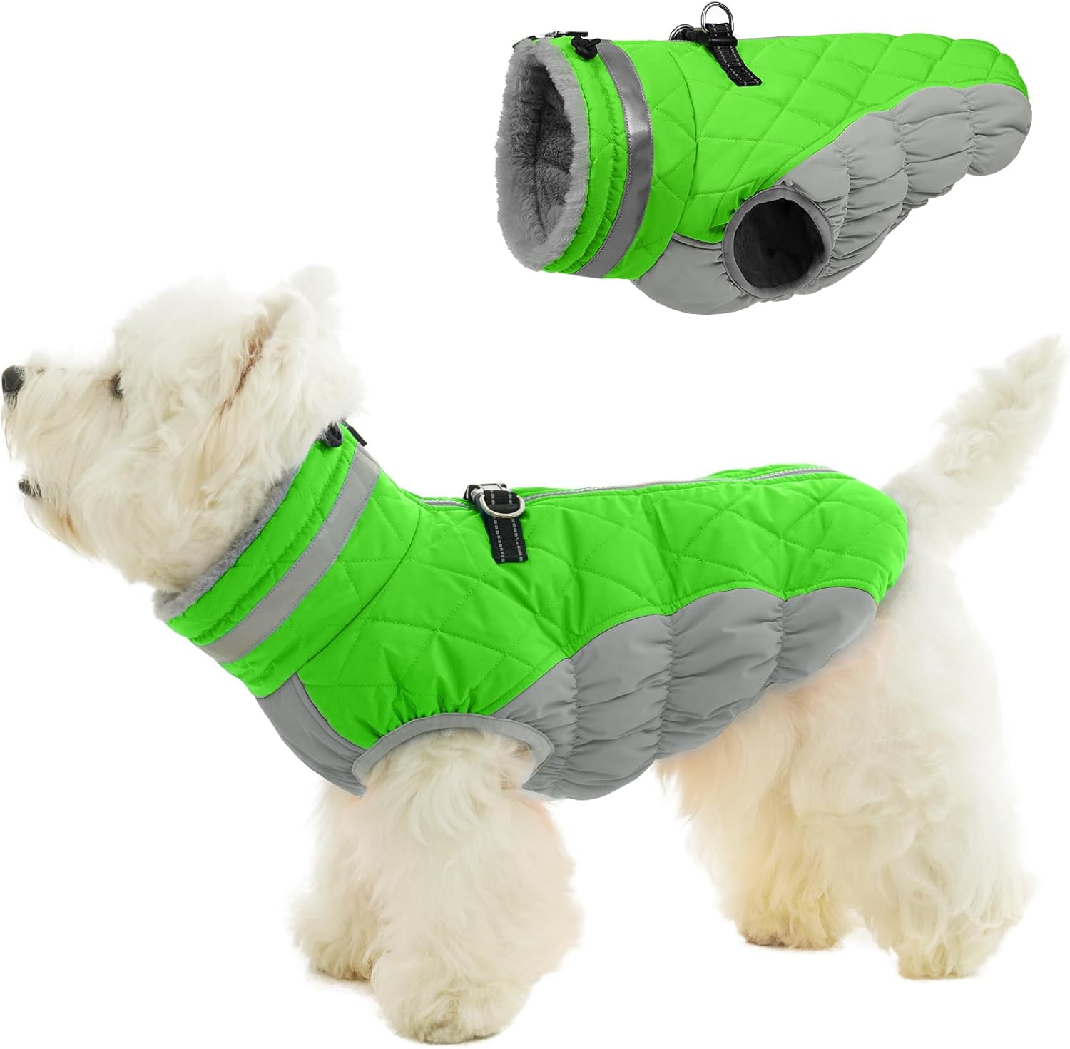 Warm Dog Jackets for Small Dogs with Waterproof Design