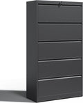 Locking Filing Cabinet with Drawer Heavy Duty Lateral File Cabinet