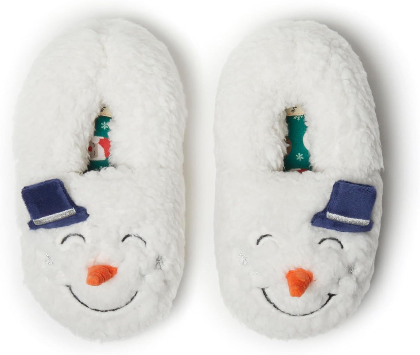 Dearfoams Kids Toddlers Whimsical Animal Critter Slippers