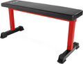 Flat Weight Bench 500 lb Capacity - Red Color Series