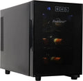 Koolatron Wine Fridge 6 Bottle Cooler - Compact Freestanding Cellar
