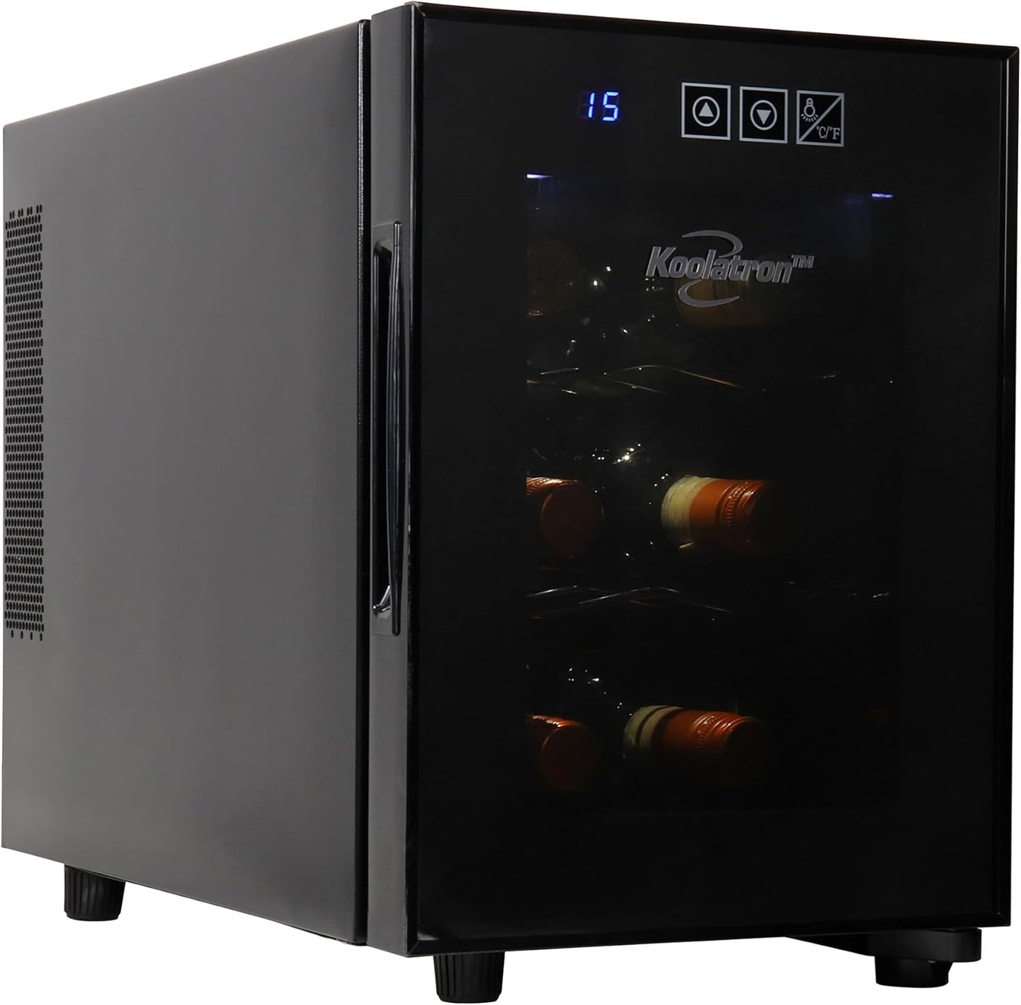 Koolatron 6 Bottle Wine Cooler - Stylish Freestanding Fridge