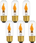 Flame Light Bulbs E26 LED Flickering Flame Effect Bulbs - Warm