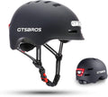 Bike Helmets for Adults with Front and Rear LED Lights - Adjustable