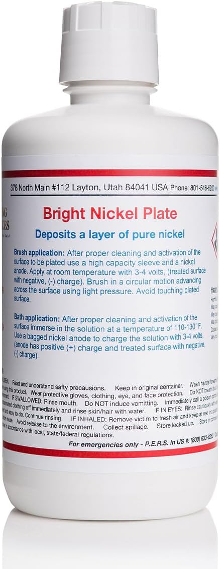 Bright Nickel Plating Solution for Stunning Metallic Finishes