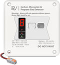 RV Carbon Monoxide and Propane Detector - Dual CO/LP Alarm