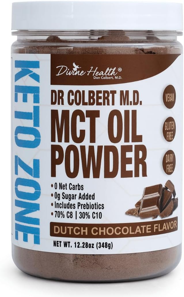 Divine Health Dr. Colbert's Keto Zone MCT Oil Powder Review
