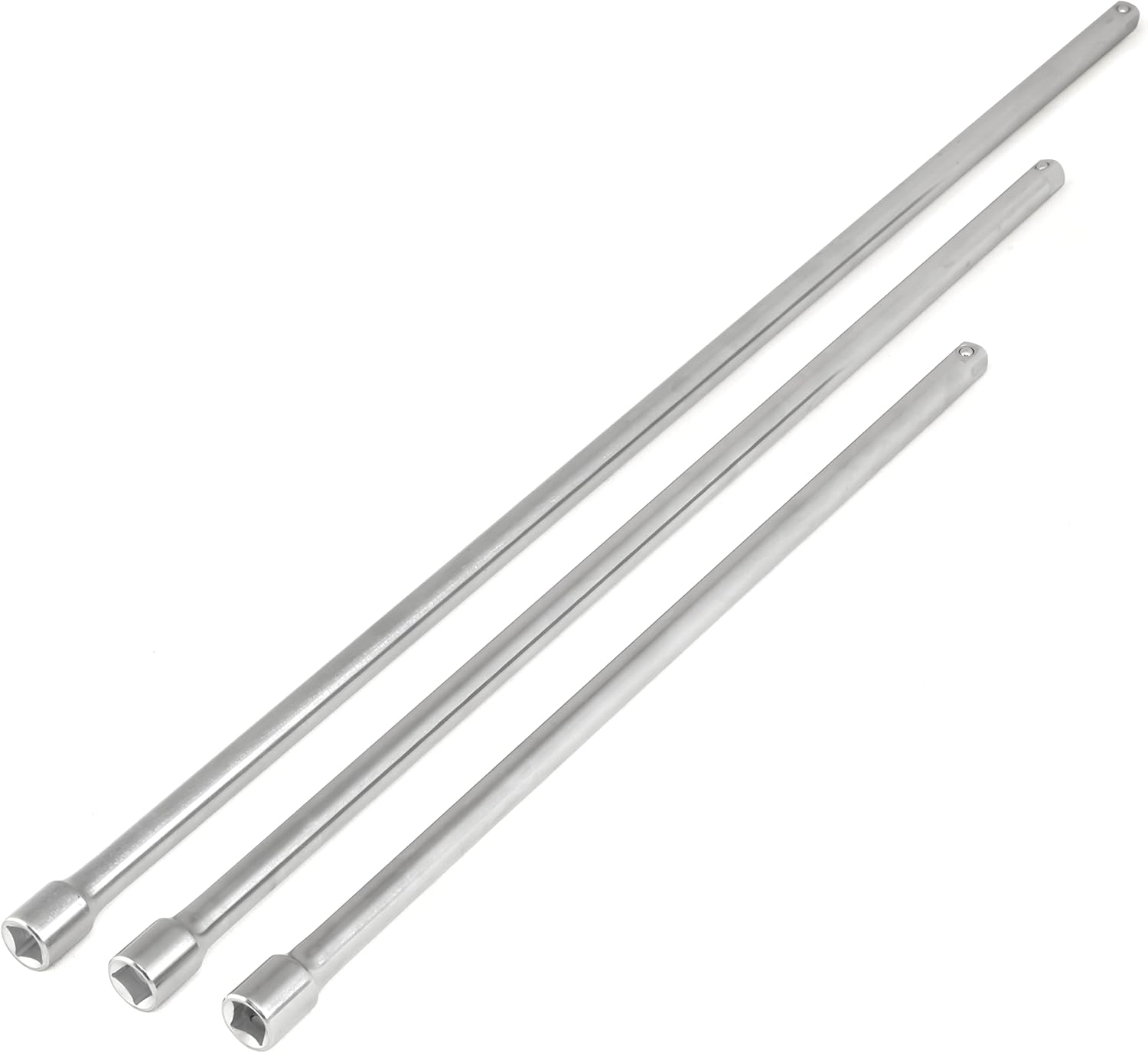 TOOLUXE 1/2 Drive Long Reach Extension Bar Set for Tough Jobs