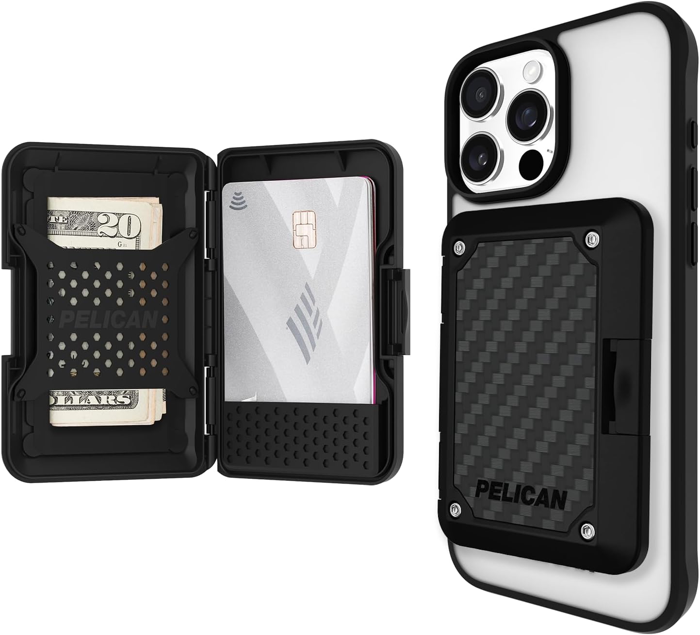 Pelican iPhone MagSafe Wallet with RFID Blocking for Secure Use