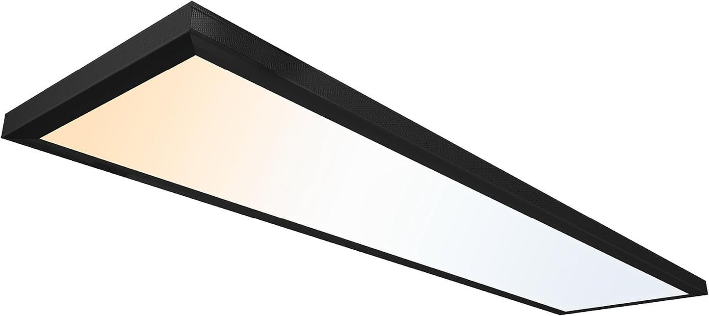 Ultralux 1x4 ft Surface Mount Ceiling Light Panel for Home