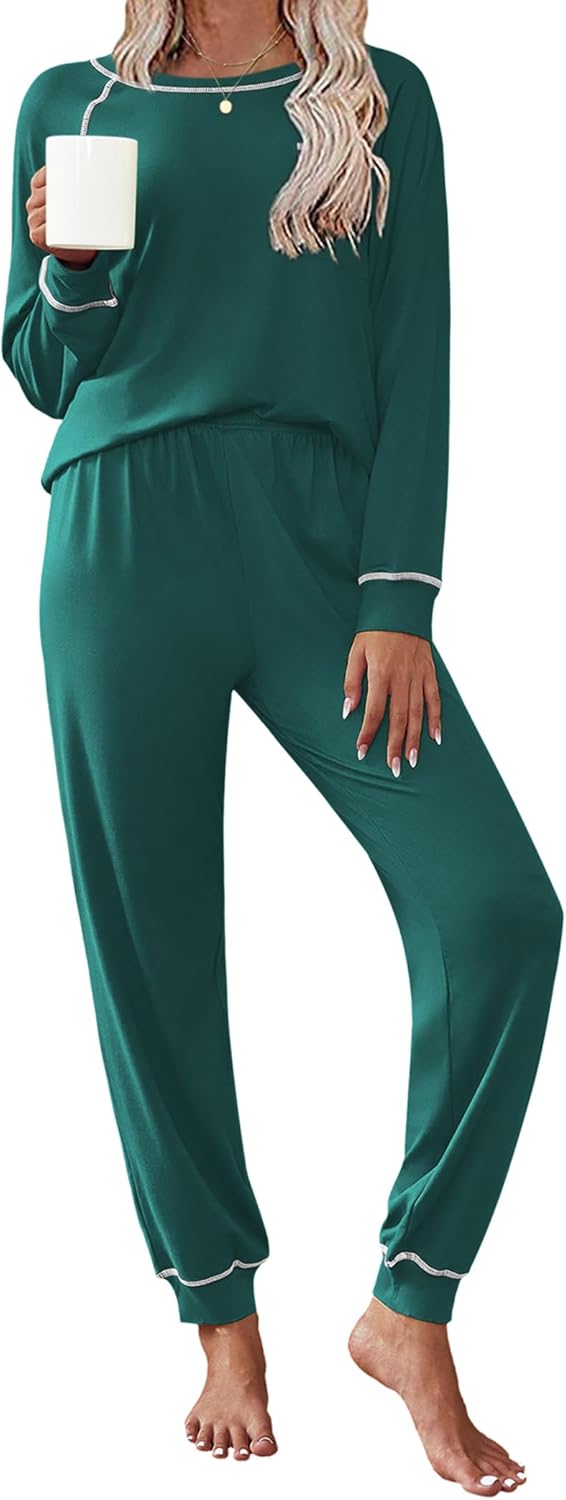 Ekouaer Pajamas Set for Women: Soft Comfy Pjs for Relaxation