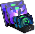 4-Port Charging Station for Multiple Devices - 40W USB Dock