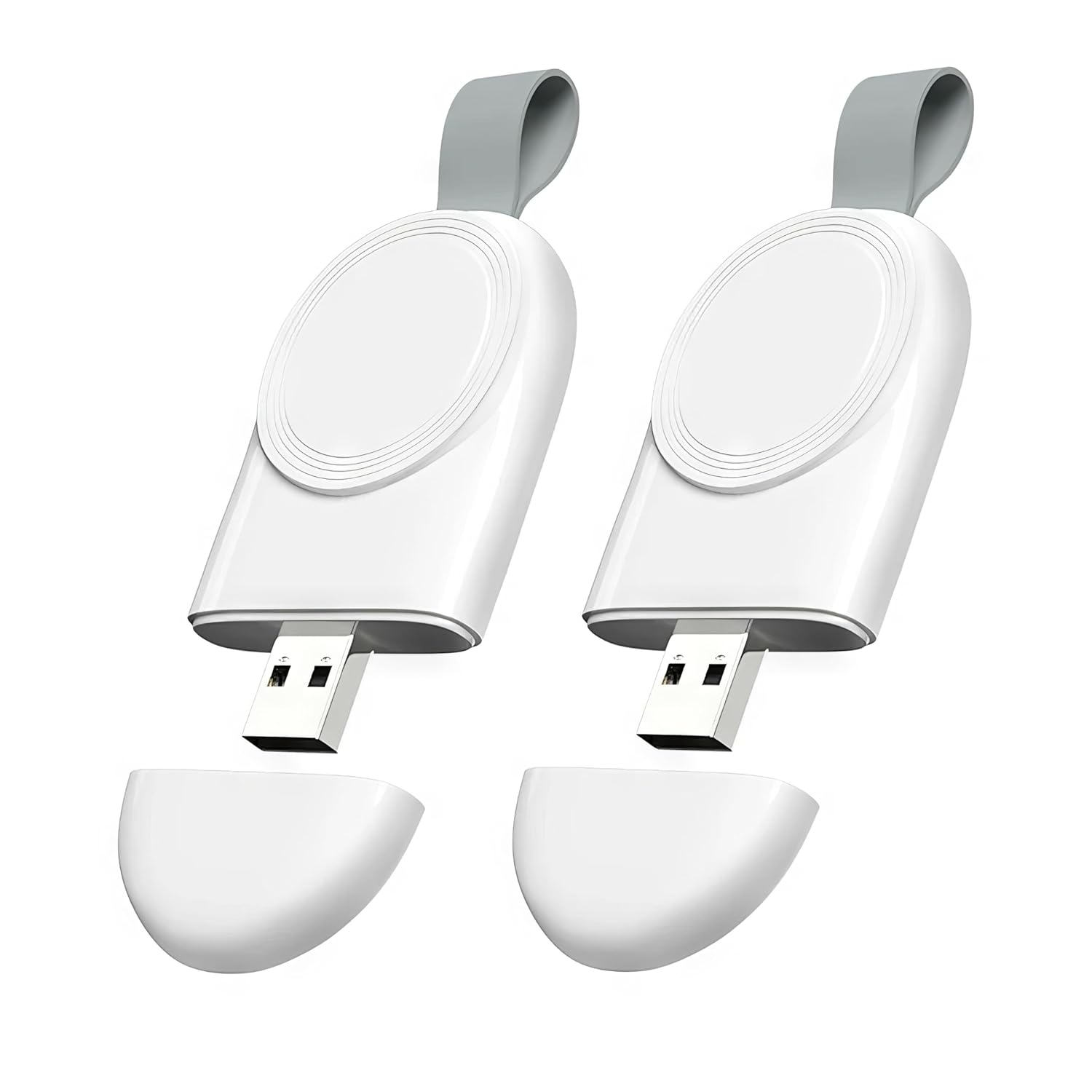 Magnetic Fast Charger for Apple Watch 2-Pack! TOP-UP Anywhere!