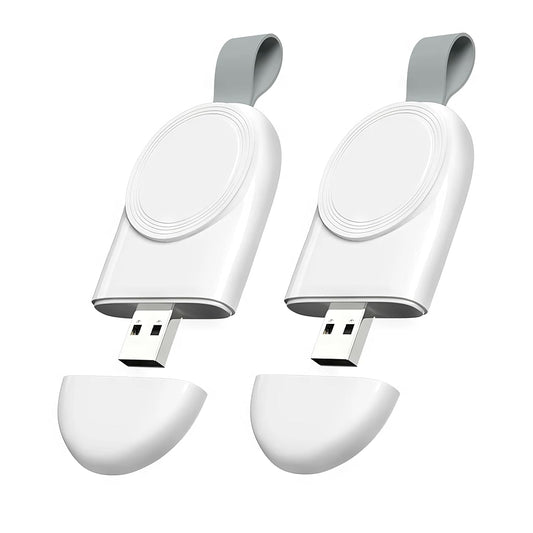 Magnetic Fast Charger for Apple Watch 2-Pack! TOP-UP Anywhere!